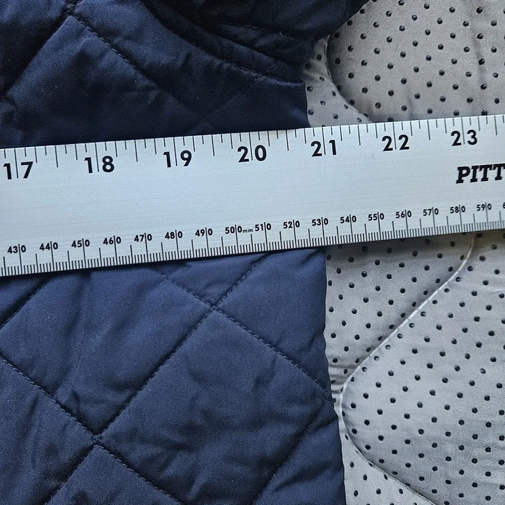Polo Ralph Lauren Boys XL 18/20 Quilted Jacket Navy Blue Barn Coat Corduroy...